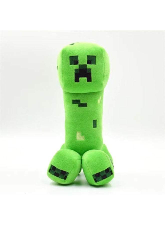 Cross-Border Plush Toys - Minecraft Creeper, Steve, Tiger Cat, Spider, and Ender Dragon Dolls